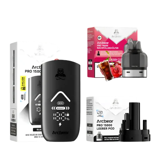 Arcbear Pro Set 15000er Cherry Cola Produktbild