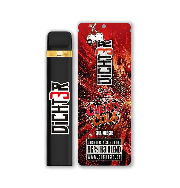 Dichter H3 Superior Vapes 96% Blend - Cherry Cola 1ml 18 plus Produkt