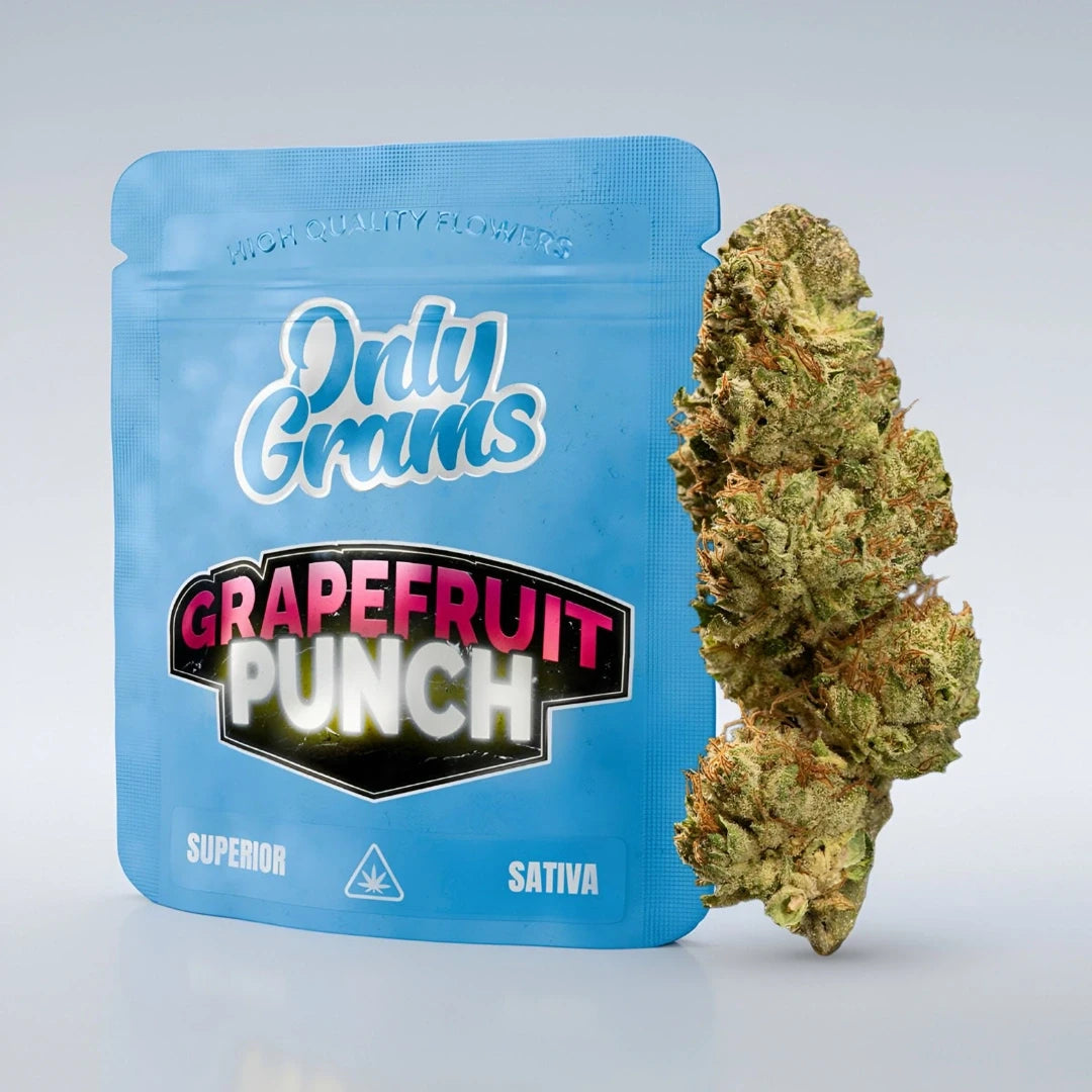 Only Grams CBD Blüte Grapefruit Punch 1g – Cannabinoid-Blüte, Vape 18+