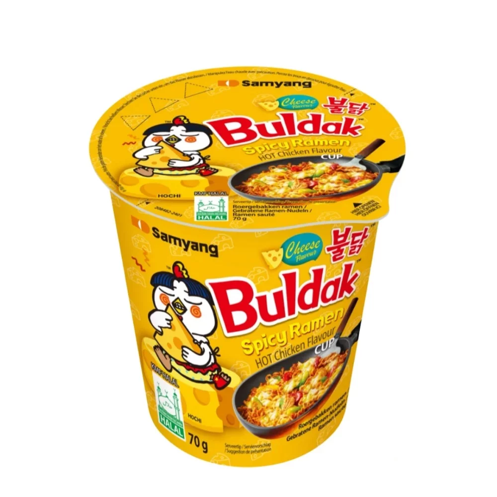 Buldak Cheese Cups 70g Produktbild bei SugarSon