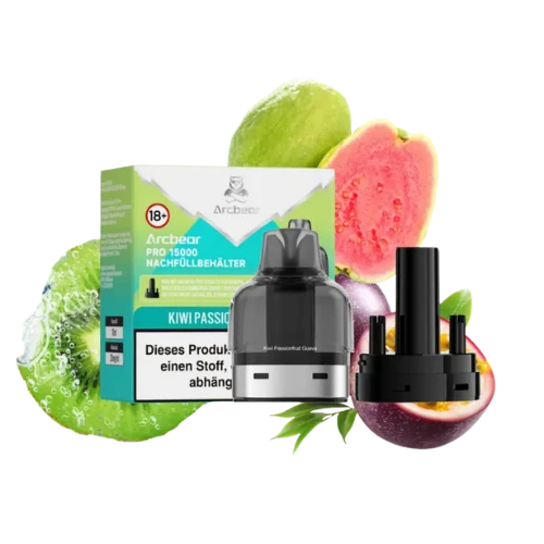 Arcbear Pro Pods in verschiedenen Sorten für das Big-Puff-Pod-System