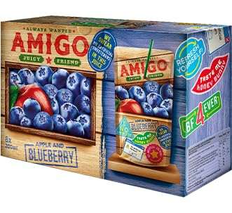 Amigo Blueberry 200ml Einweg Produktbild bei SugarSon