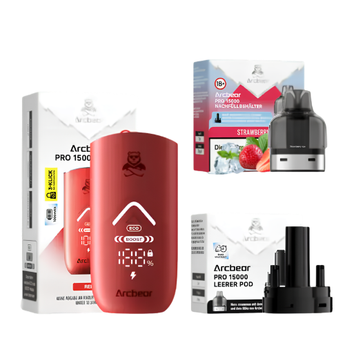 Arcbear Pro Set Strawberry Ice 15k Produktbild bei SugarSon
