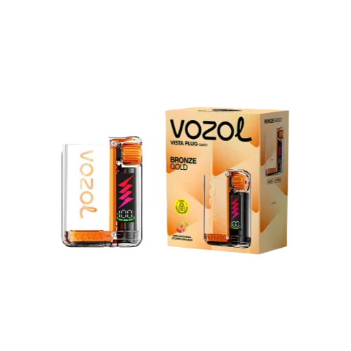 Vozol Vista Gerät Bronze Gold – Akkuträger, Vape 18+