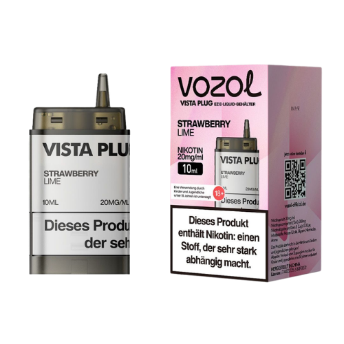 Vozol Vista Pod Strawberry Lime – 10 ml + 2 ml, 20 mg/ml, Vape 18+