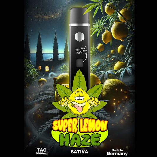 Happy Amsterdam TAC Vape - Super Lemon Haze Produktbild bei SugarSon