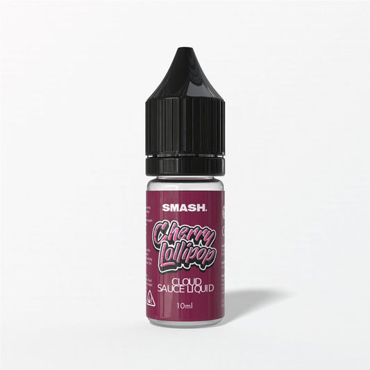 Smash Cloud Sauce Liquid Cherry Lollipop 10ml Produktbild bei SugarSon